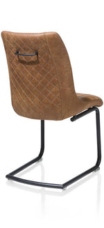 Habufa Armin Dining Chairs-Dining Chairs-Habufa-Cognac-Against The Grain Furniture