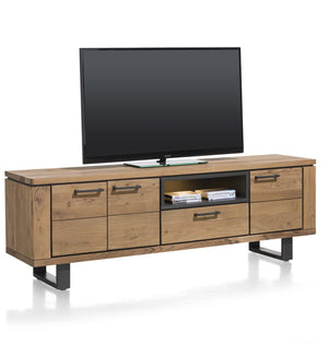 Habufa Quebec Lowboard TV Stands-lowboard media unit-Against The Grain Furniture-[Furniture Village Detroit]-[Habufa Detroit]-[solid wood furniture]-Against The Grain Furniture