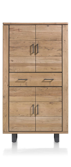 Habufa Quebec Tall Storage Cabinet-storage cabinet-Against The Grain Furniture-[Furniture Village Detroit]-[Habufa Detroit]-[solid wood furniture]-Against The Grain Furniture
