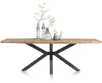 Habufa Quebec Dining tables-Dining Tables-Habufa-180 x 100-Metal Legs-Against The Grain Furniture