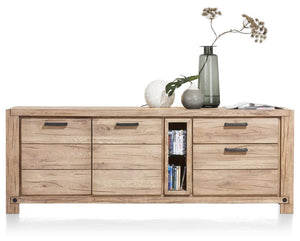 Habufa Maestro and Maitre Sideboards-Sideboard-Habufa-190-Natural-Wood top-Against The Grain Furniture