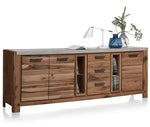 Habufa Maestro and Maitre Sideboards-Sideboard-Habufa-240-Brown-Concrete top-Against The Grain Furniture