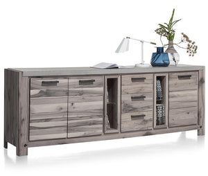 Habufa Maestro and Maitre Sideboards-Sideboard-Habufa-190-Natural-Wood top-Against The Grain Furniture