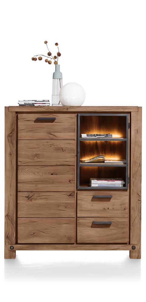 Habufa Maestro and Maitre Highboard Cabinets-highboard cabinets-Habufa-Brown-Against The Grain Furniture