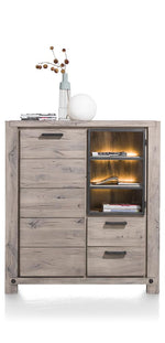 Habufa Maestro and Maitre Highboard Cabinets-highboard cabinets-Habufa-Grey Plumb-Against The Grain Furniture