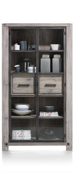 Habufa Maestro and Maitre Display Cabinets-Display cabinets-Habufa-Grey Plumb-Against The Grain Furniture