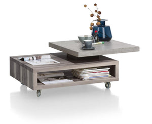 Habufa Maestro and Maitre Turntable Top Coffee Tables-Coffee Tables-Habufa-Natural-Against The Grain Furniture