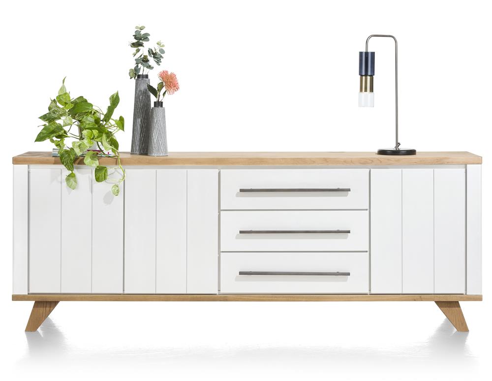 Habufa Jardin Sideboards-Sideboard-Against the Grain Furniture-230cm-White-Against The Grain Furniture