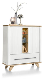 Habufa Jardin Highboard Cabinet-highboard cabinets-Habufa-Grey-Against The Grain Furniture