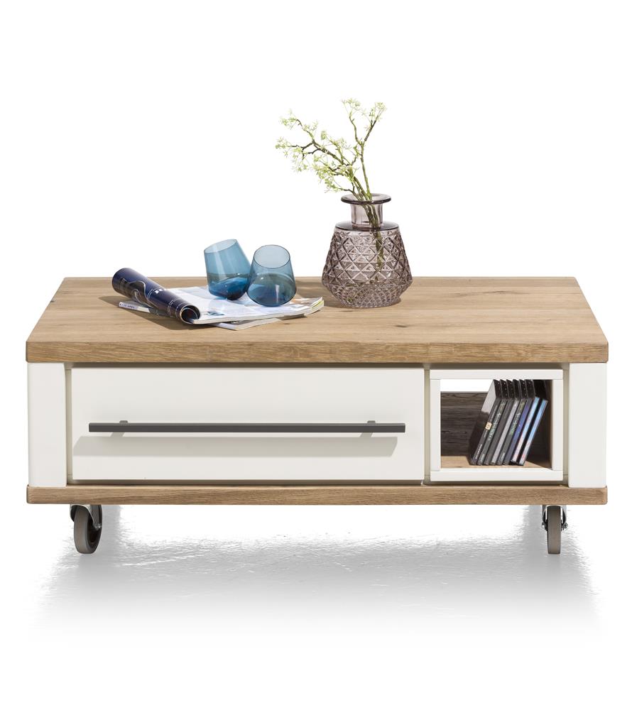 Habufa Jardin Coffee Table-Coffee Table-Against the Grain Furniture-White-Against The Grain Furniture