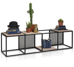 Habufa Vincent Modular Shelving System-Bookcase-Habufa-2 Niches and 2 Shelves 88cm height-Against The Grain Furniture