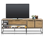 [Habufa_City-TV lowboards-Habufa-180cms-Medium Oak-Against The Grain Furniture