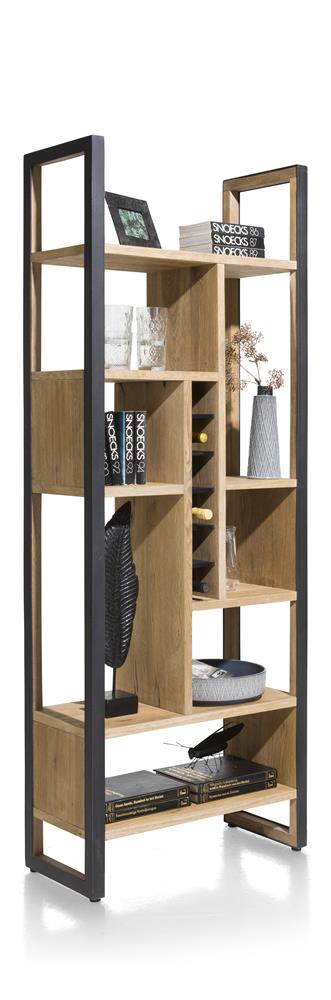 Habufa Metalox Bookcase-Bookcase-Habufa-65 cms wide x 2.00 high-Against The Grain Furniture