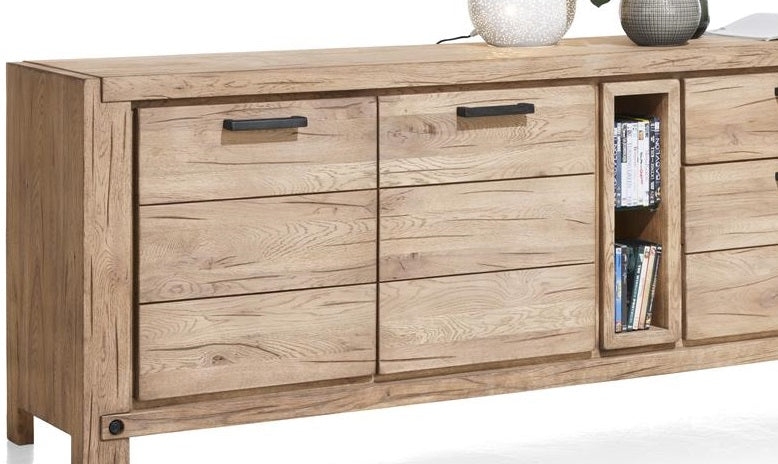 Habufa Maestro and Maitre Sideboards-Sideboard-Habufa-240-Natural-Wood top-Against The Grain Furniture