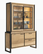 Habufa Metalox Glass Buffet Cabinet-display cabinet-Habufa-Against The Grain Furniture