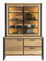 Habufa Metalox Glass Buffet Cabinet-display cabinet-Habufa-Against The Grain Furniture