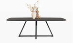 Ridgefield Urban Oak Rectangular Dining Tables in Anthracite