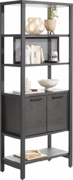 Ridgefield Urban Oak Room Divider Anthracite