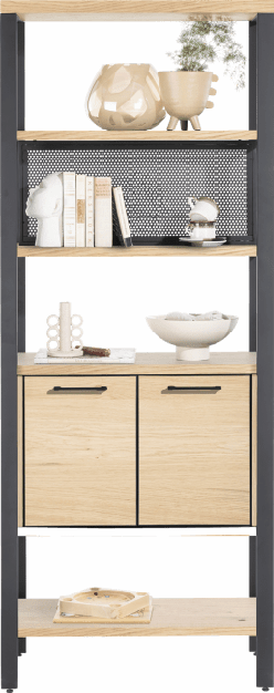 Ridgefield Urban Oak Room Divider Natural Oak