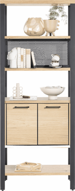 Ridgefield Urban Oak Room Divider Natural Oak