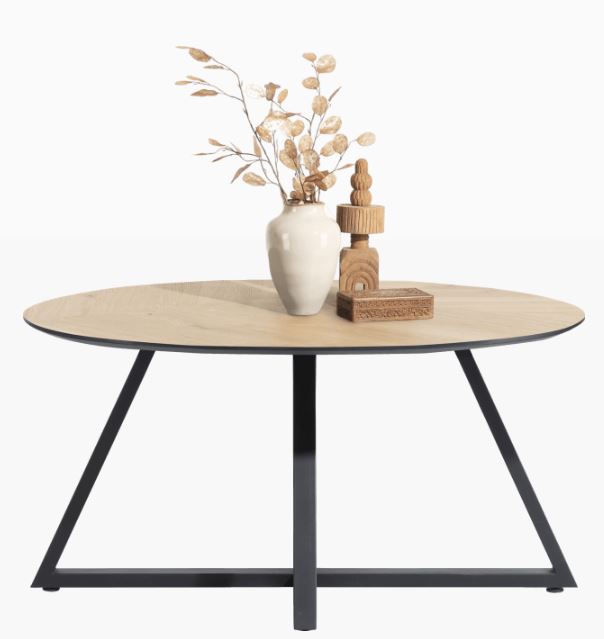 Ridgefield Urban Oak Elliptical Dining Tables in Light Oak