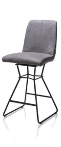 Habufa Arvin Barstools-Bar Stool-Habufa-Anthracite-Against The Grain Furniture