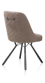 Habufa Eefje Dining Chairs-[Habufa Detroit]-[Furniture Village Detroit]-Taupe-Against The Grain Furniture