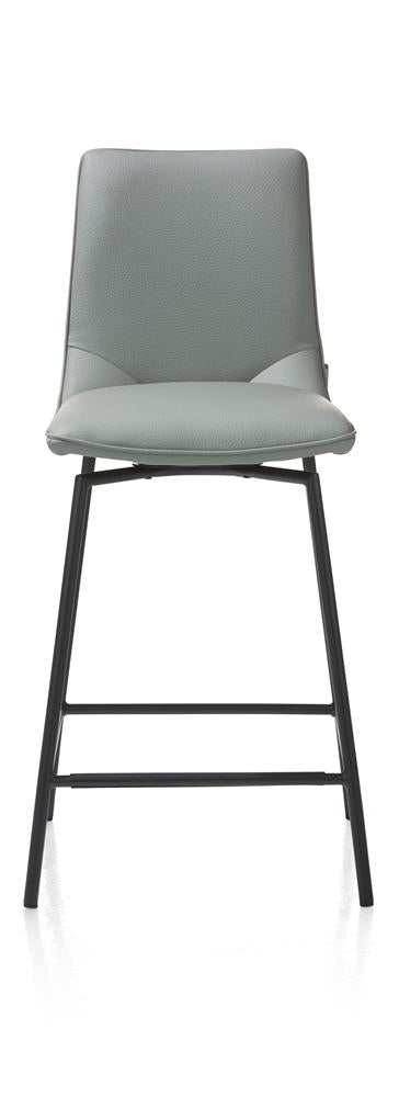 Habufa Davy/Boston Bar Stools-Bar Stools-Habufa-Mint/Black legs-Against The Grain Furniture